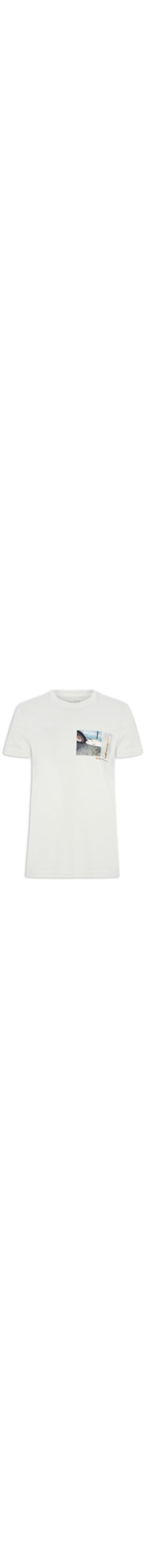 Camiseta Masculina Stone Strep - Bege