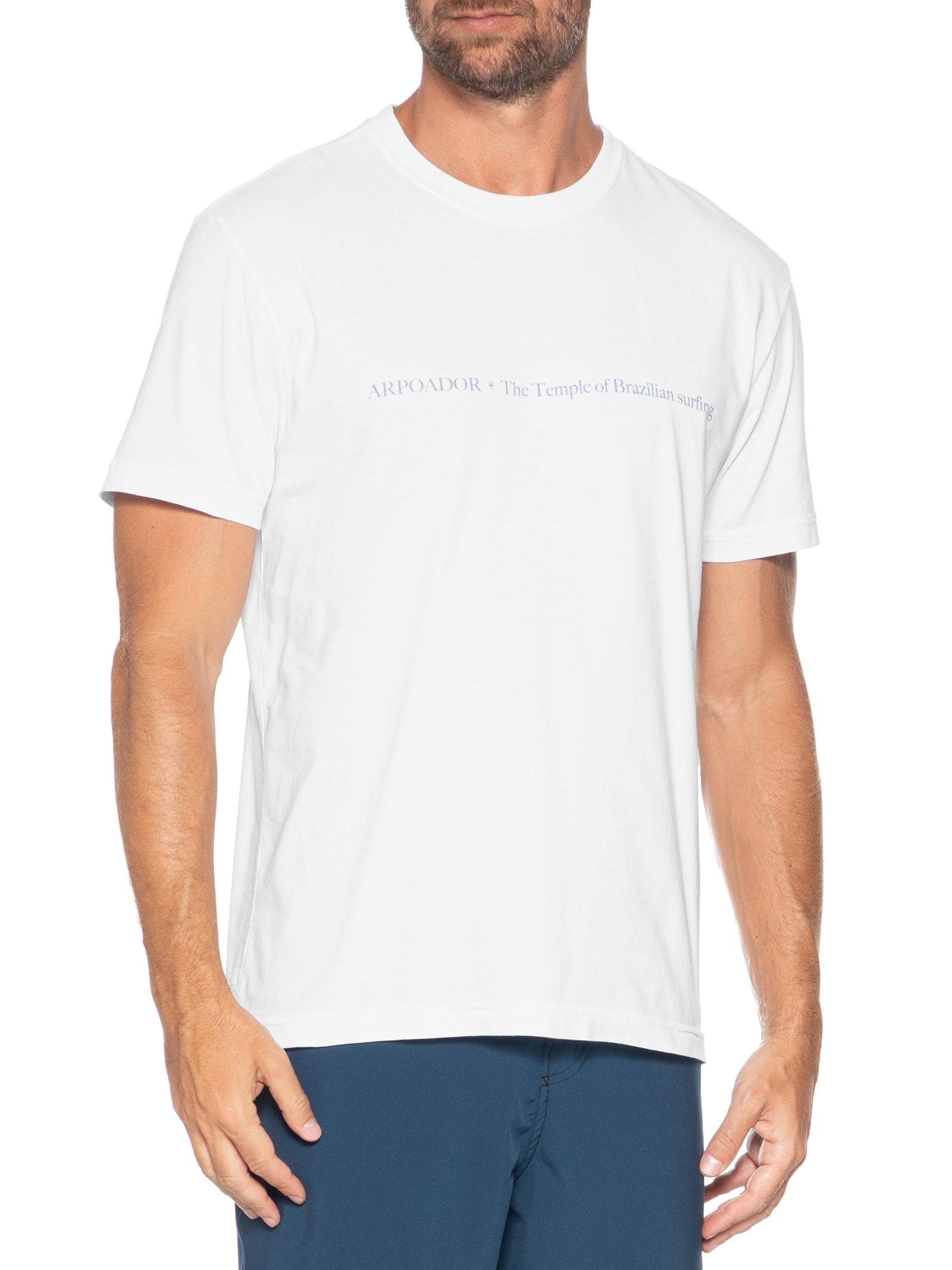 Camiseta Masculina Stone The Temple Mc Branco Osklen