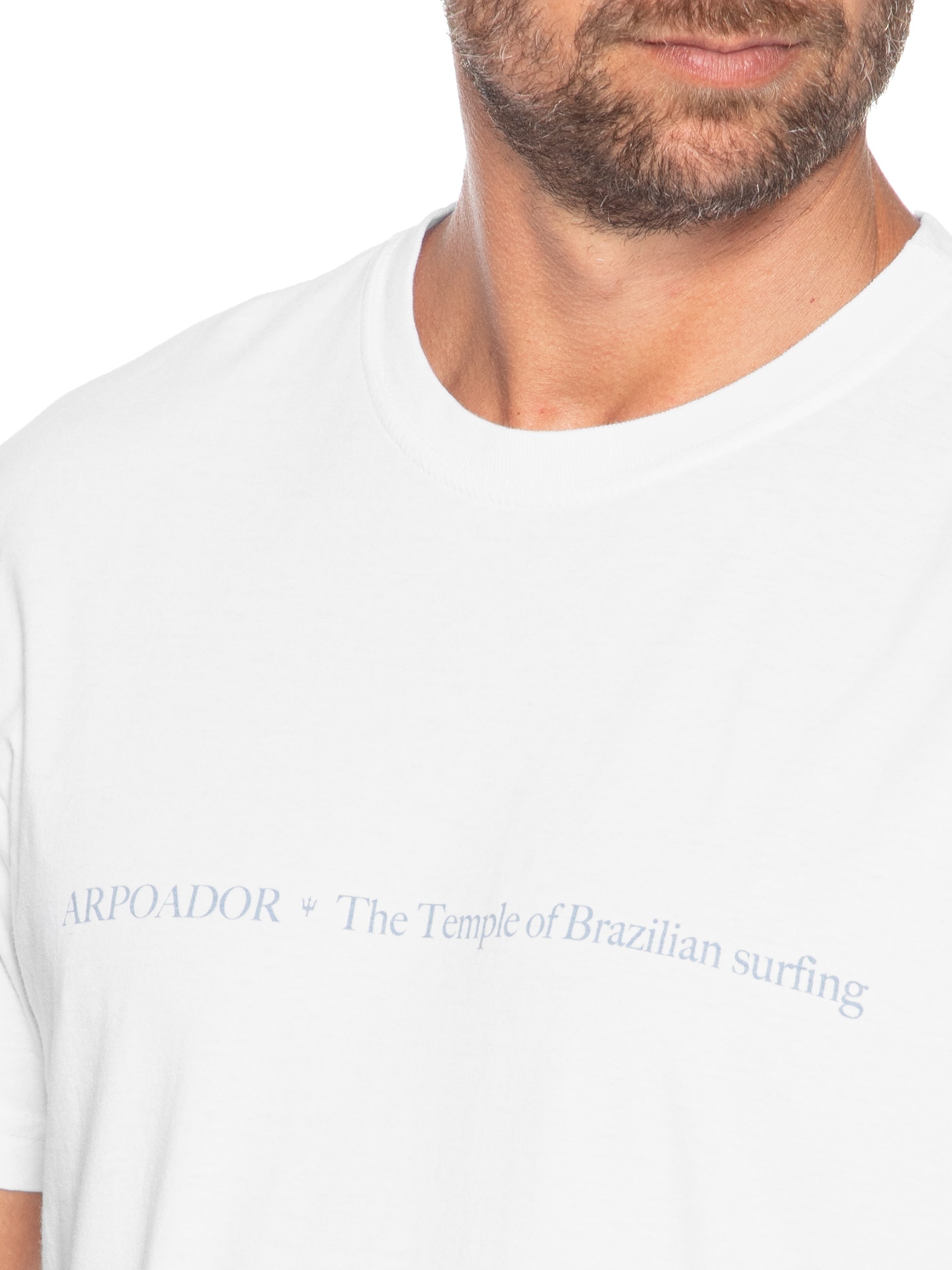 Camiseta Masculina Stone The Temple Mc Branco Osklen