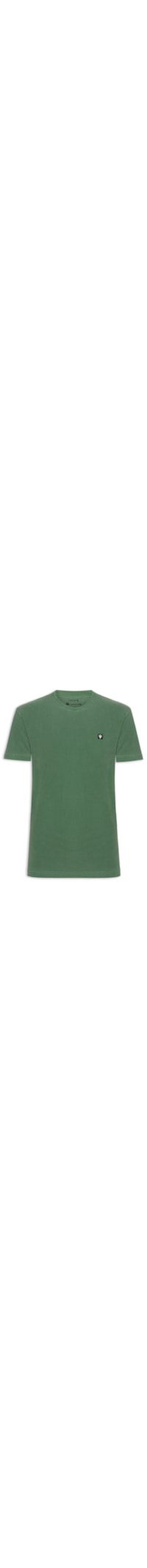 Camiseta Masculina Stone Tridente Mini - Verde