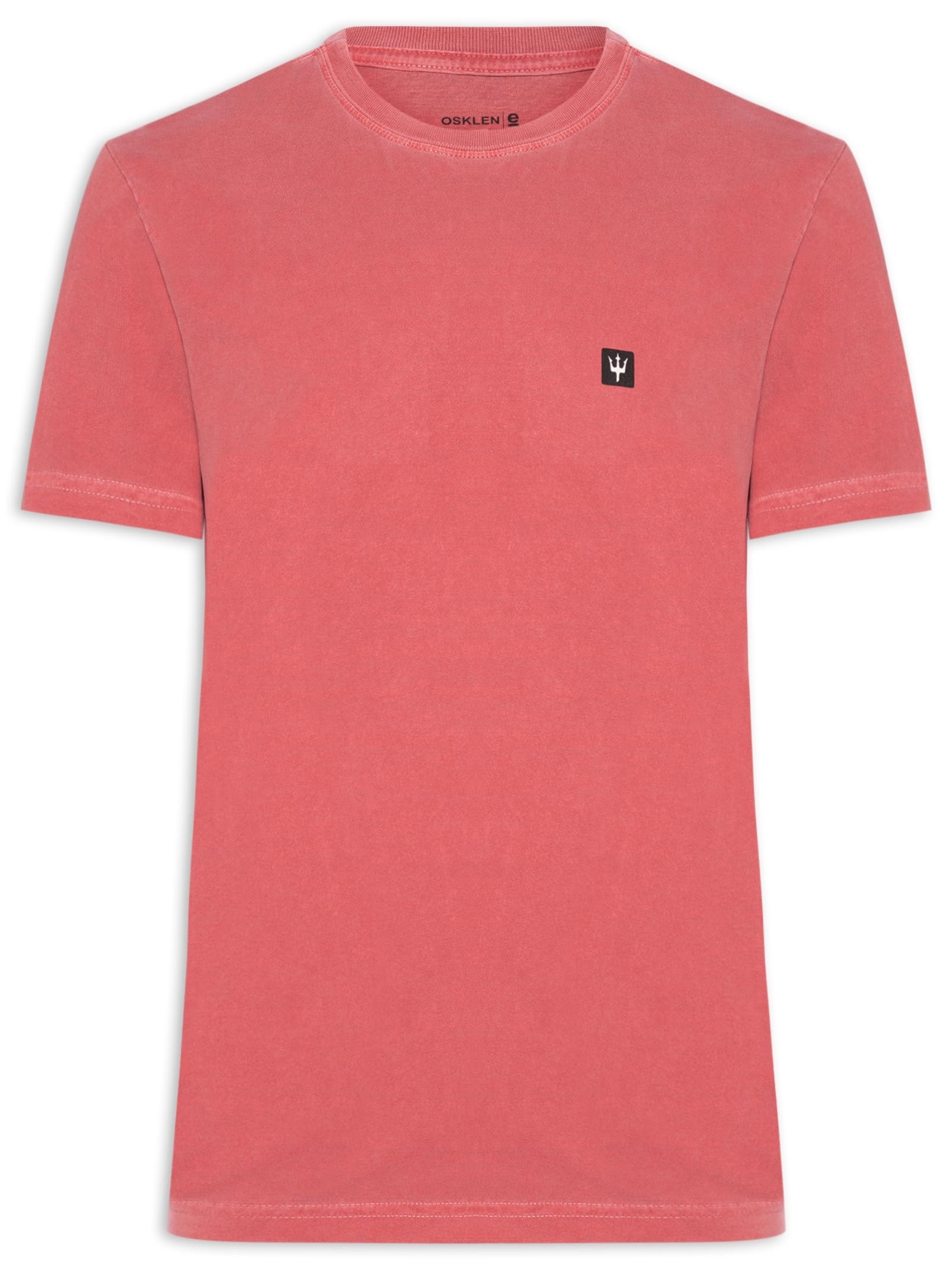 Camiseta Masculina Stone Tridente Mini Vermelho Osklen
