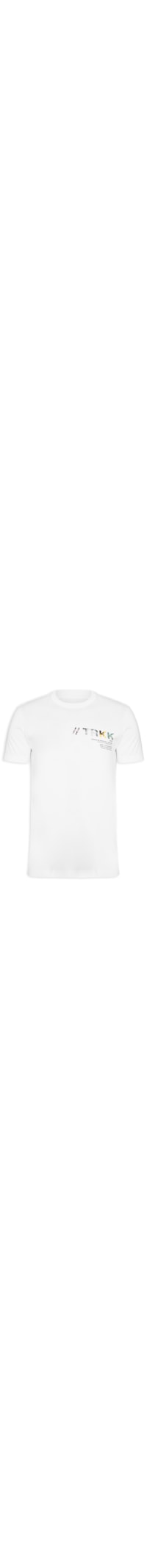 Camiseta Masculina Stone Trkk Elements - Branco