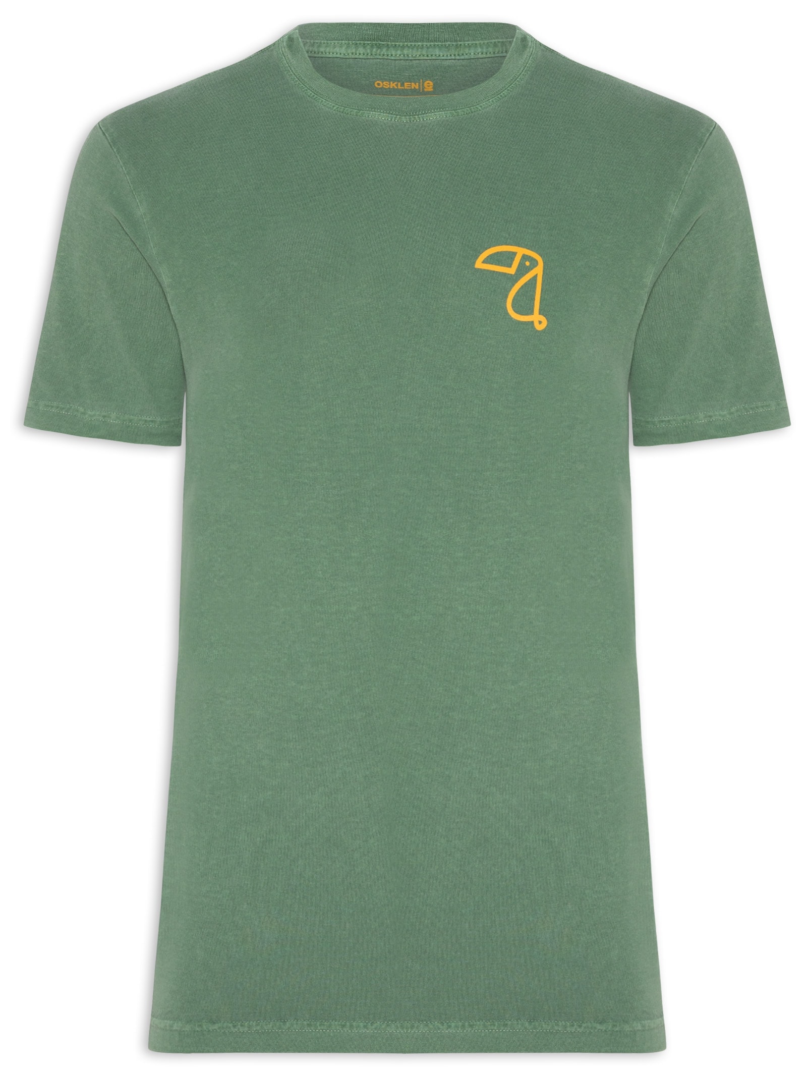 Camiseta Masculina Stone Tucano Minimal Verde Osklen