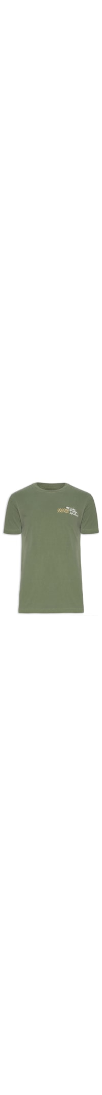 Camiseta Masculina Stone Uki Calçadão - Verde