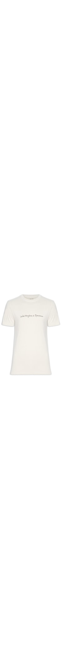 Camiseta Masculina Stone Uki Handwritten Manga Curta - Bege