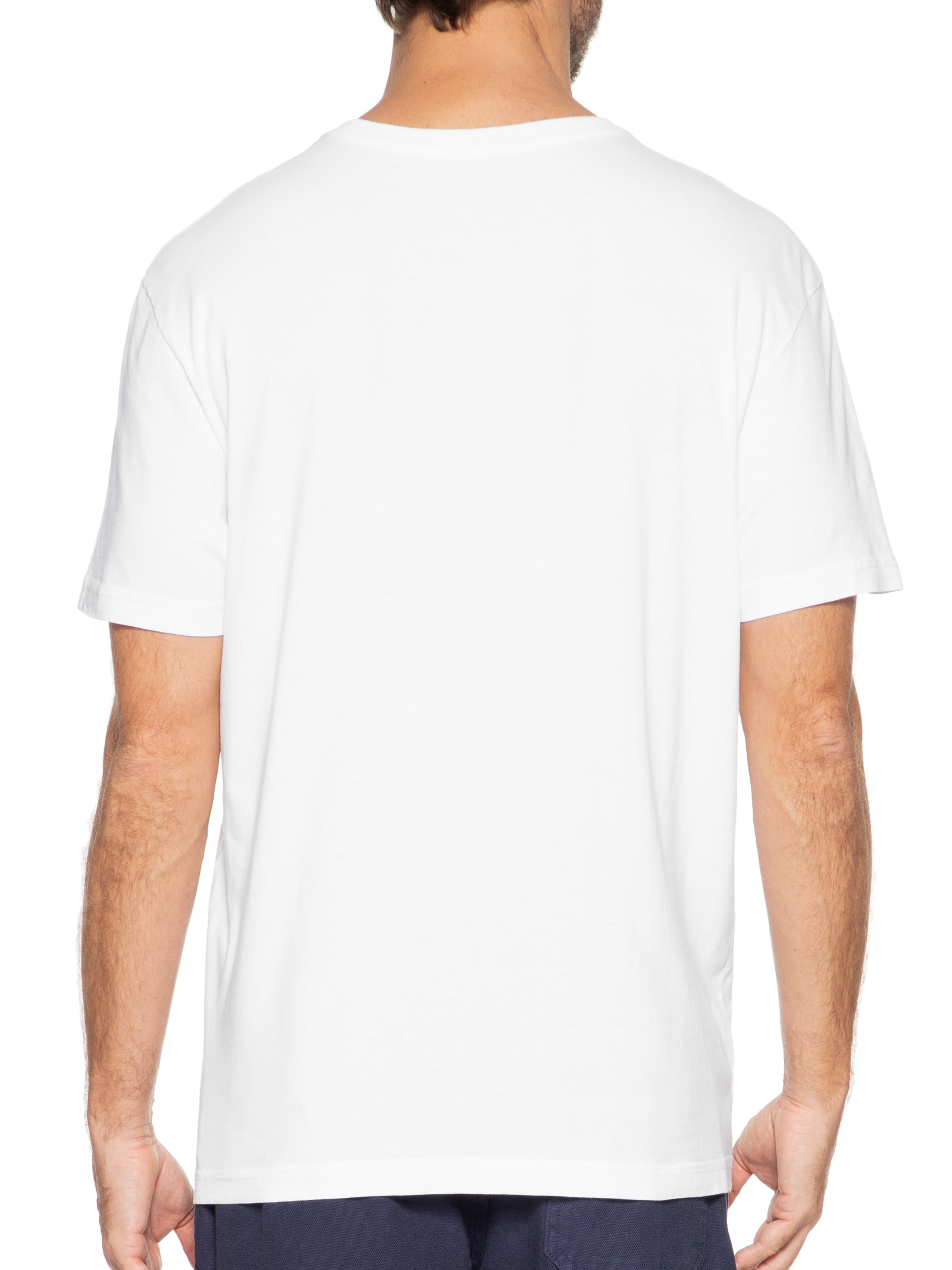 Camiseta Masculina Stone Yemanja Manga Curta Branco Osklen