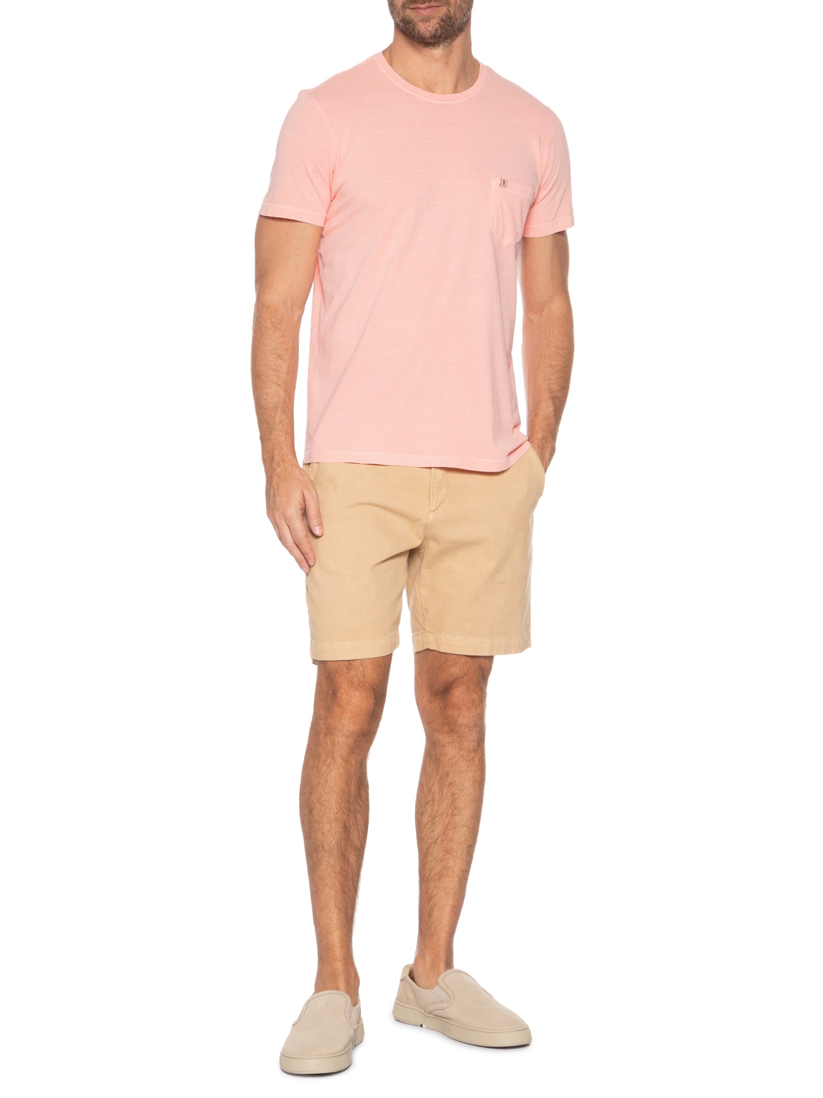 Camiseta Masculina Stoned Bolso Laranja Pineapple