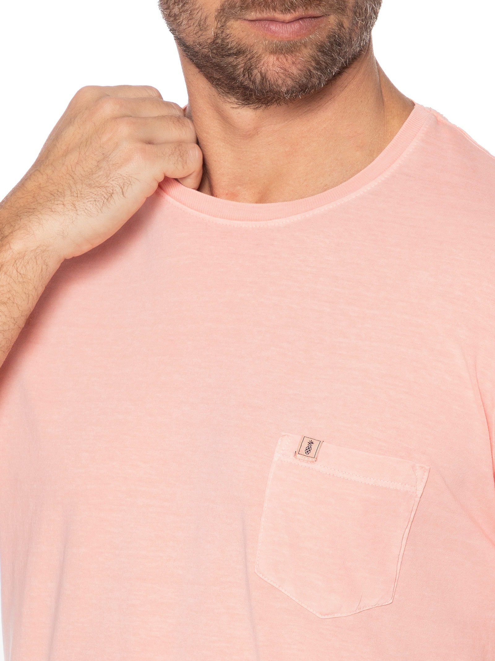 Camiseta Masculina Stoned Bolso Laranja Pineapple