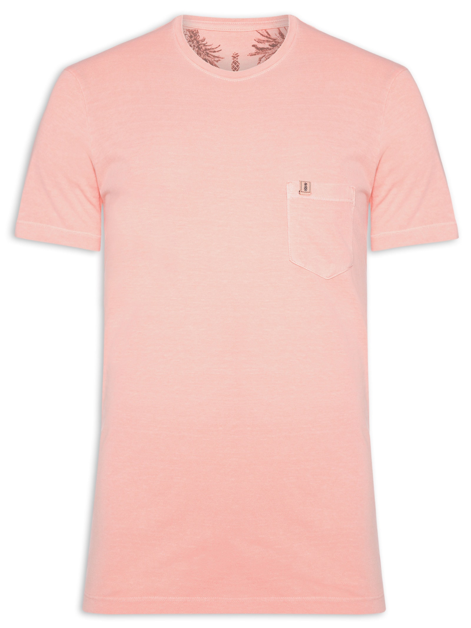 Camiseta Masculina Stoned Bolso Laranja Pineapple