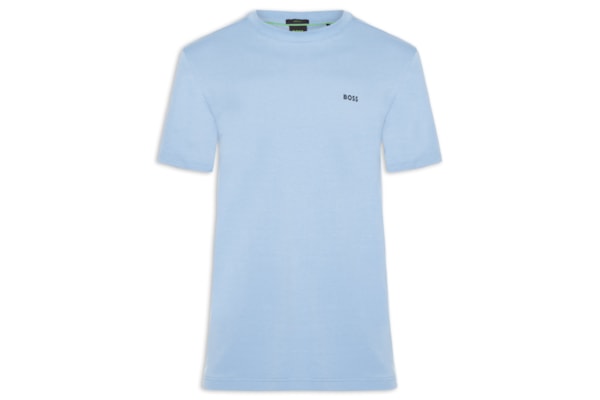 Camiseta Masculina Stretch Cotton Crew Neck Tee - Azul