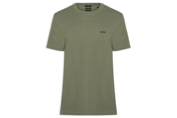 Camiseta Masculina Stretch Cotton Crew Neck Tee - Verde