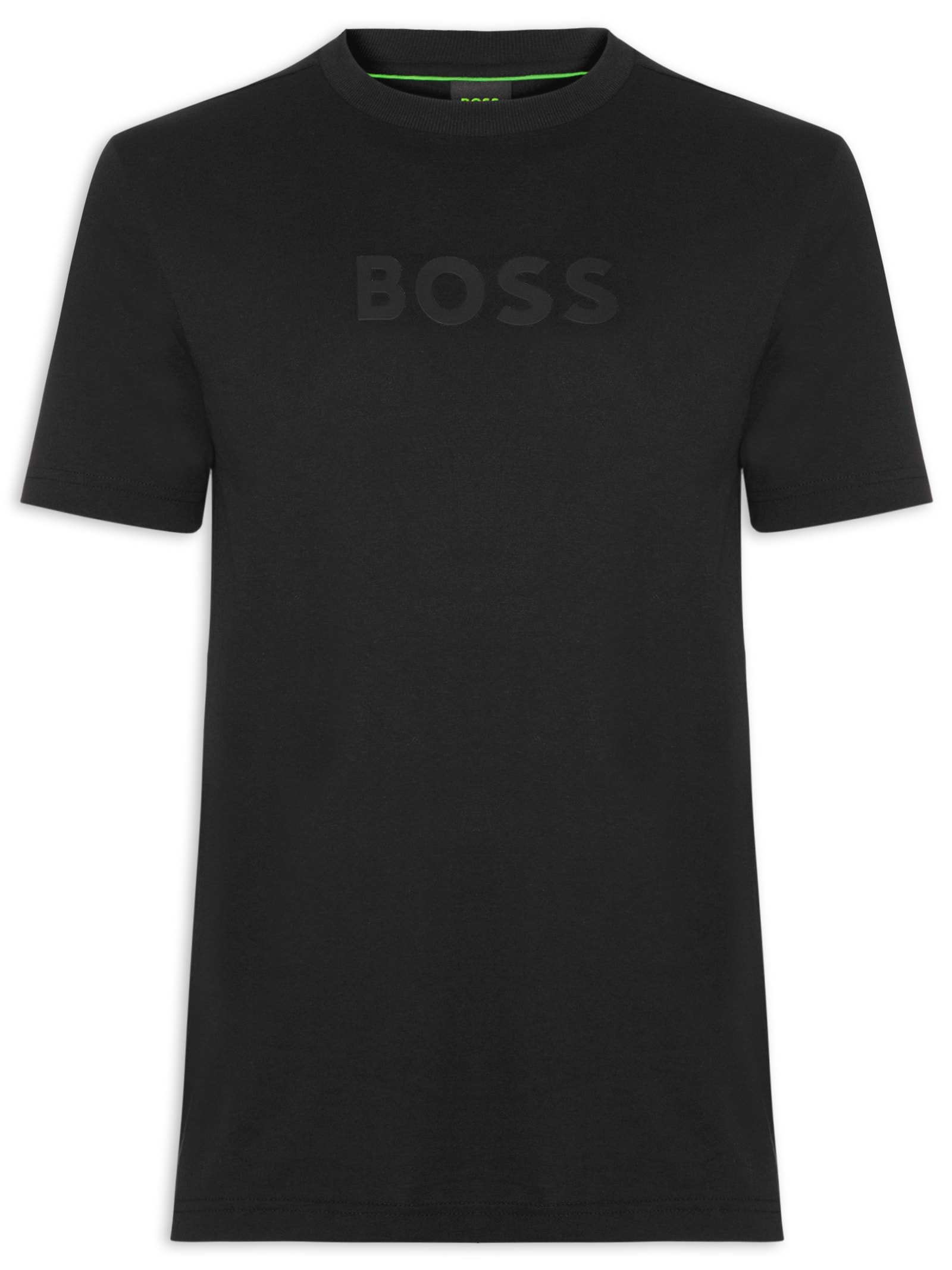 Camiseta Masculina Stretch Cotton Slim Fit Philix Goc Preto Boss