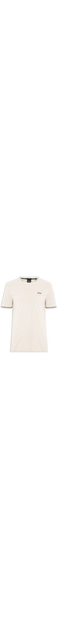 Camiseta Masculina Stretch Cotton Stripes Taul - Bege