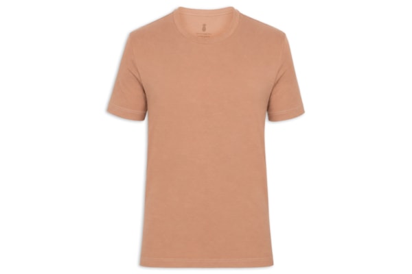 Camiseta Masculina Suedine Egípcio - Marrom
