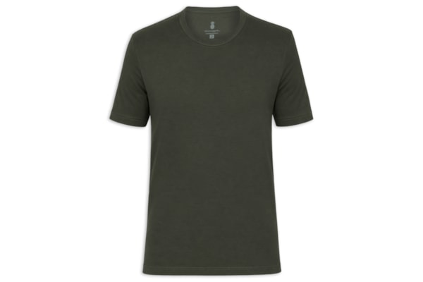Camiseta Masculina Suedine Egípcio - Verde