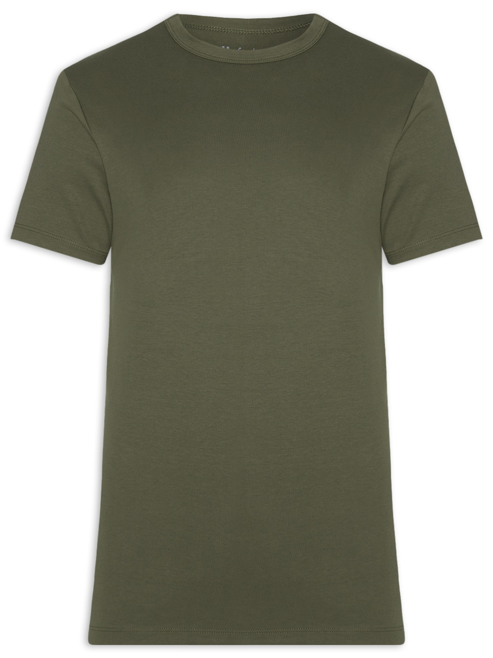 Camiseta Masculina Suedine Pima Classic Verde Foxton