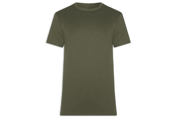 Camiseta Masculina Suedine Pima Classic - Verde