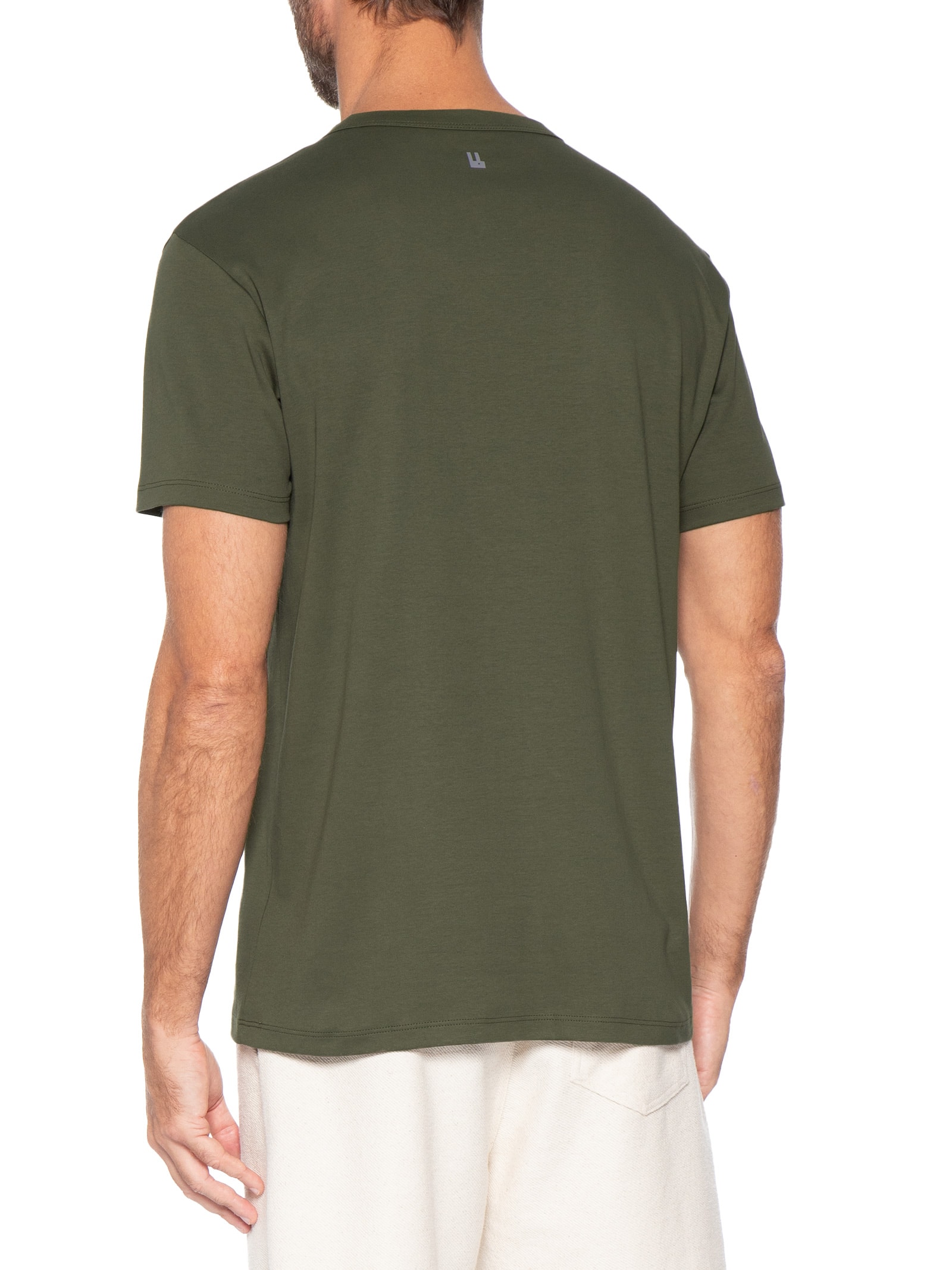 Camiseta Masculina Suedine Pima Classic Verde Foxton