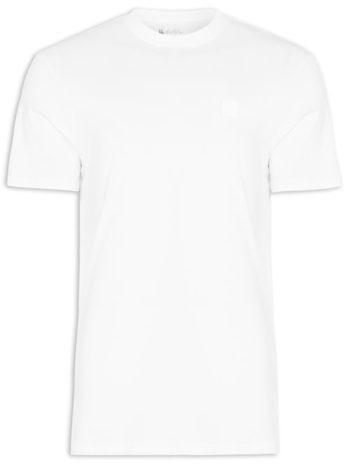 Camiseta Masculina Suedine Tech – Branco