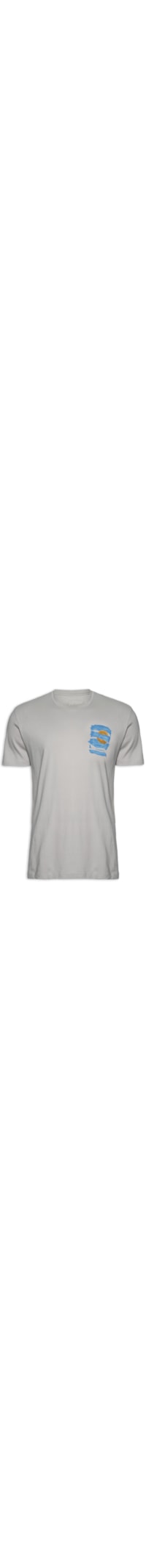 Camiseta Masculina Sun And Sea - Cinza