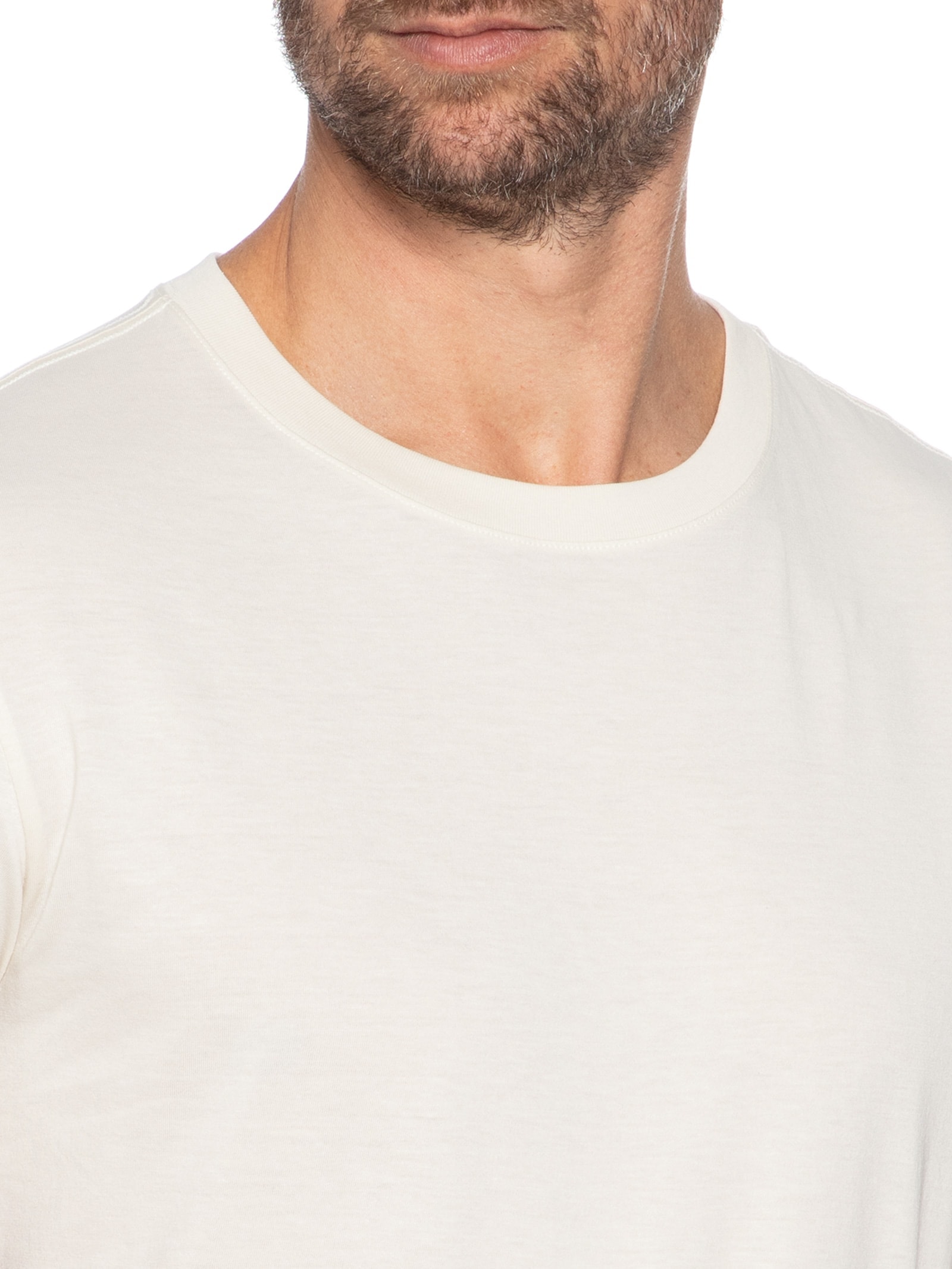 Camiseta Masculina Supersoft Color Off White Osklen
