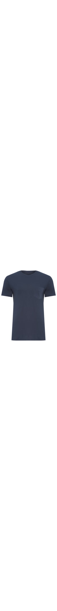 Camiseta Masculina Supersoft Pocket - Azul