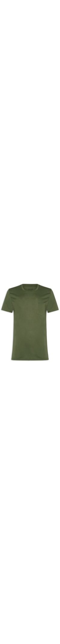 Camiseta Masculina Supersoft Pocket - Verde