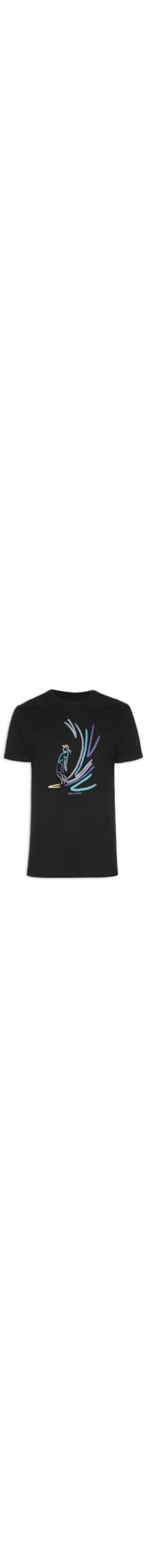 Camiseta Masculina Surf - Preto