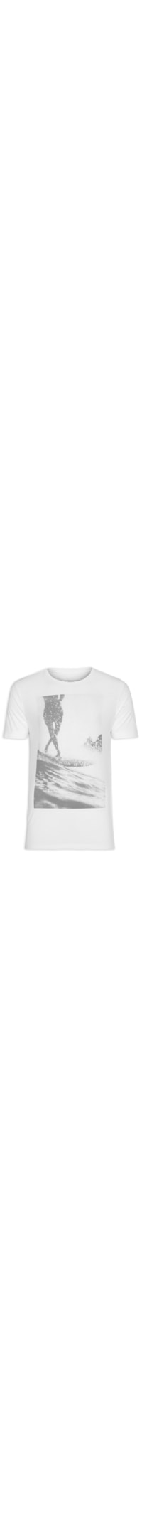 Camiseta Masculina Surfer - Off White