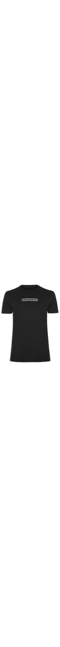 Camiseta Masculina Sustainable Naturals - Preto