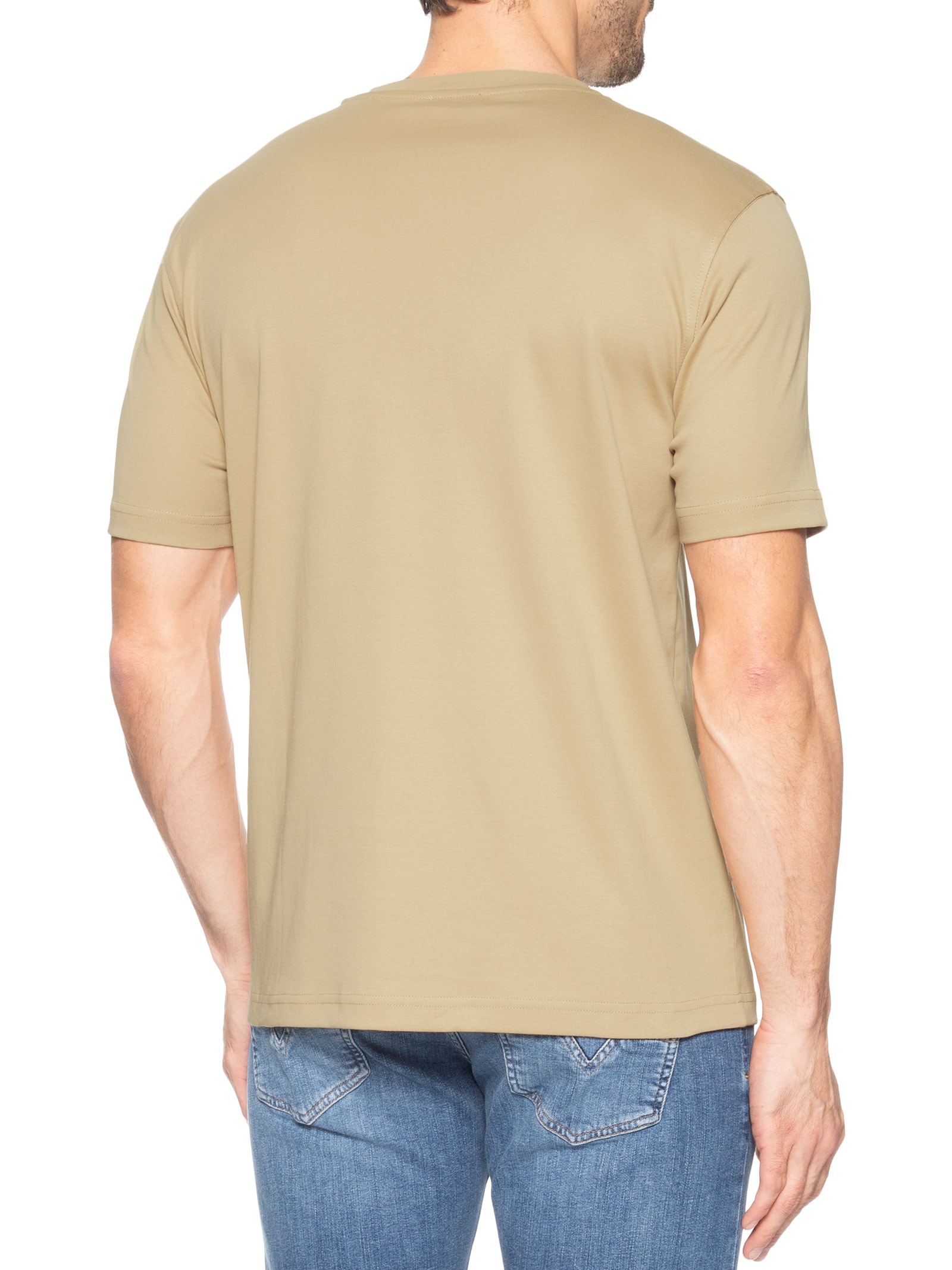 Camiseta Masculina T-Adjust-Met Bege Diesel
