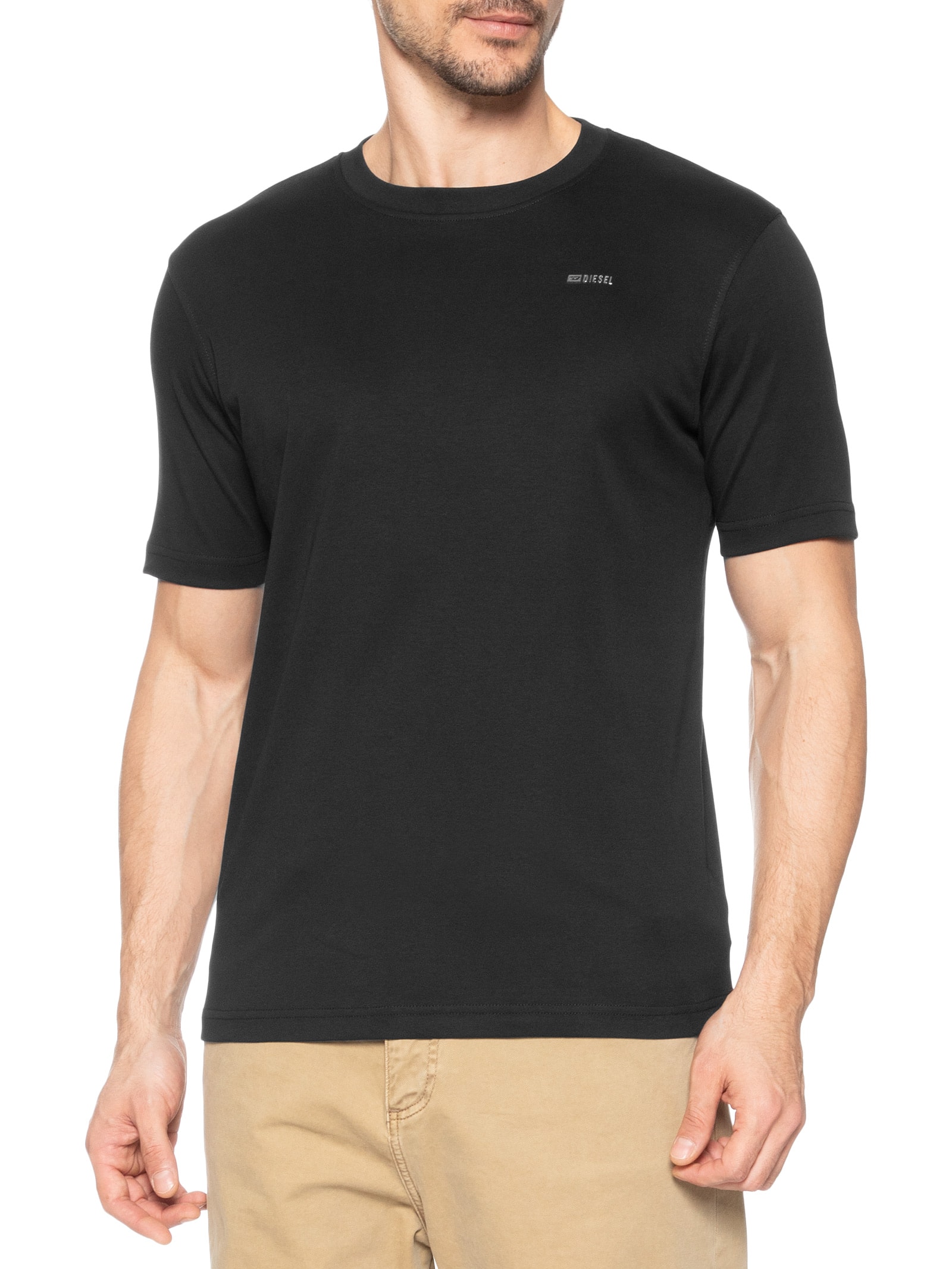Camiseta Masculina T-Adjust-Met Preto Diesel