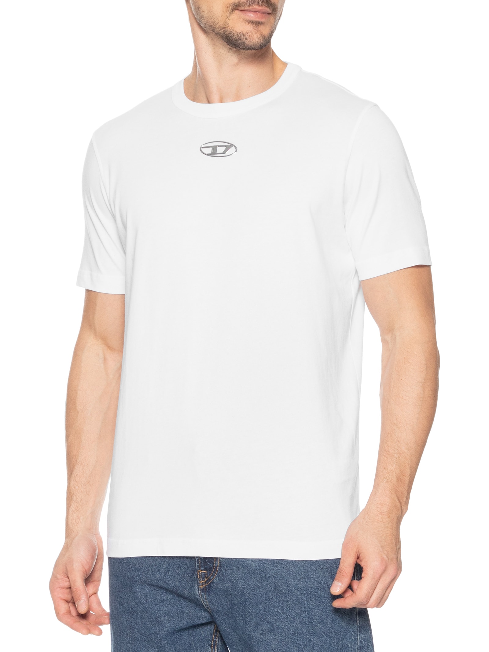 Camiseta Masculina T-Adjust-Od Branco Diesel