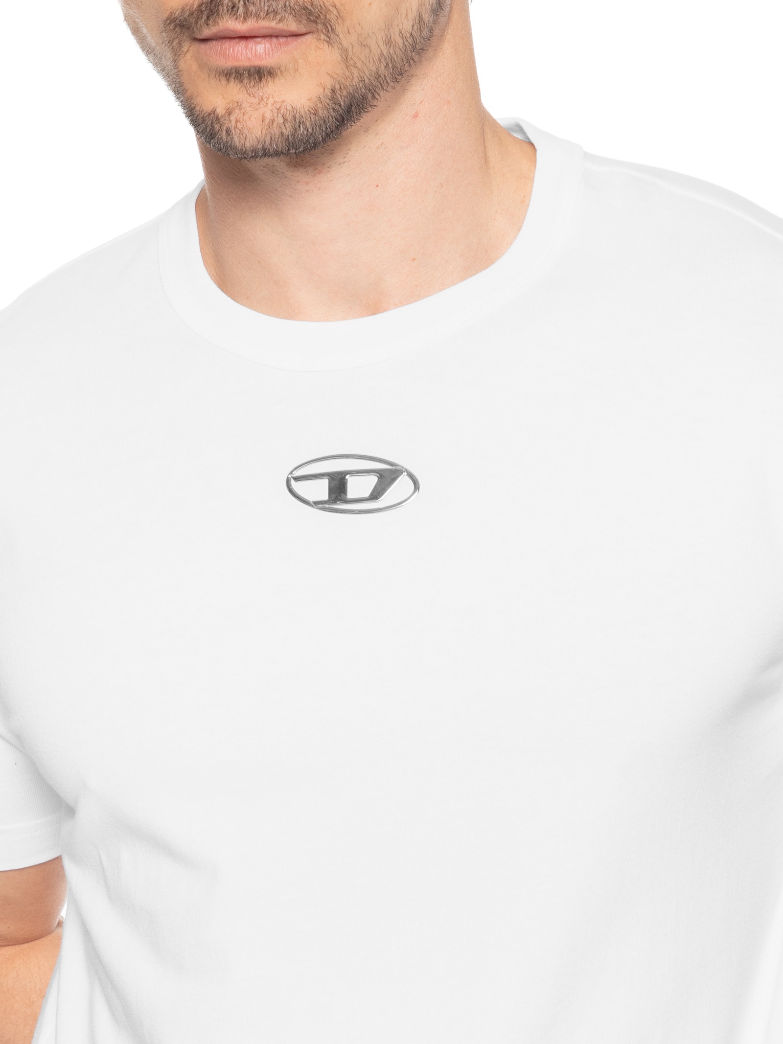 Camiseta Masculina T-Adjust-Od Branco Diesel