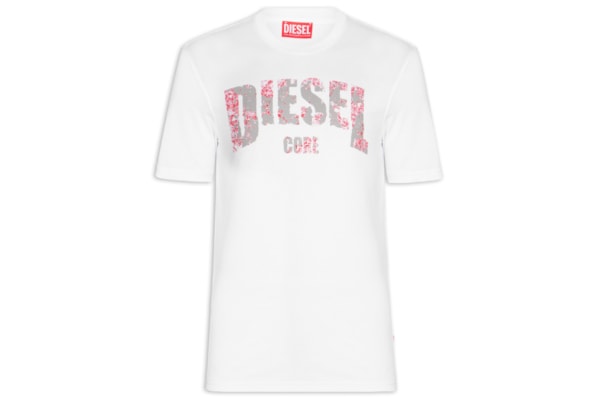 Camiseta Masculina T-Adjust-R25 Maglietta - Branco