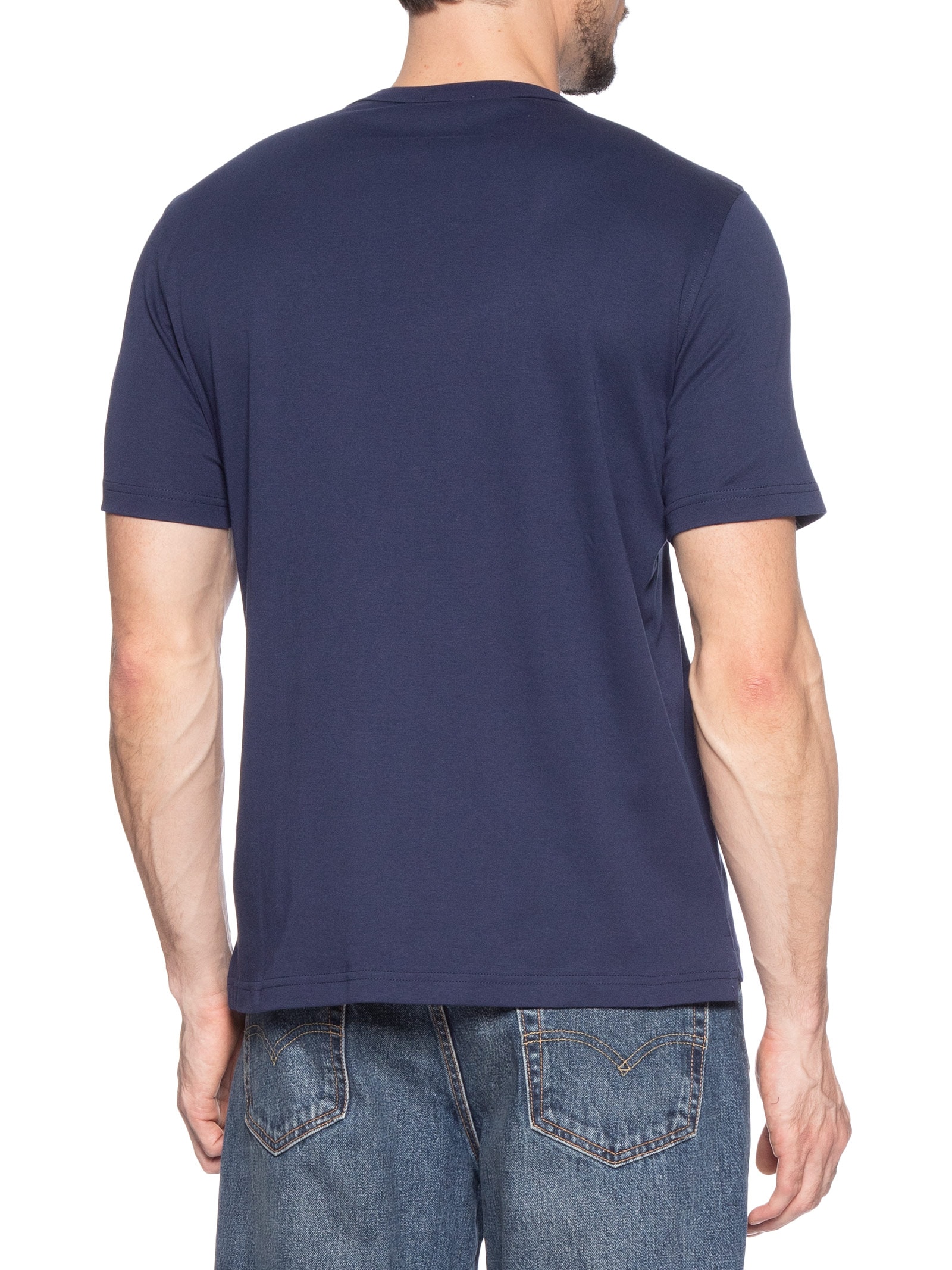 Camiseta Masculina T-Adjust-Slits-R17 Maglietta Azul Diesel