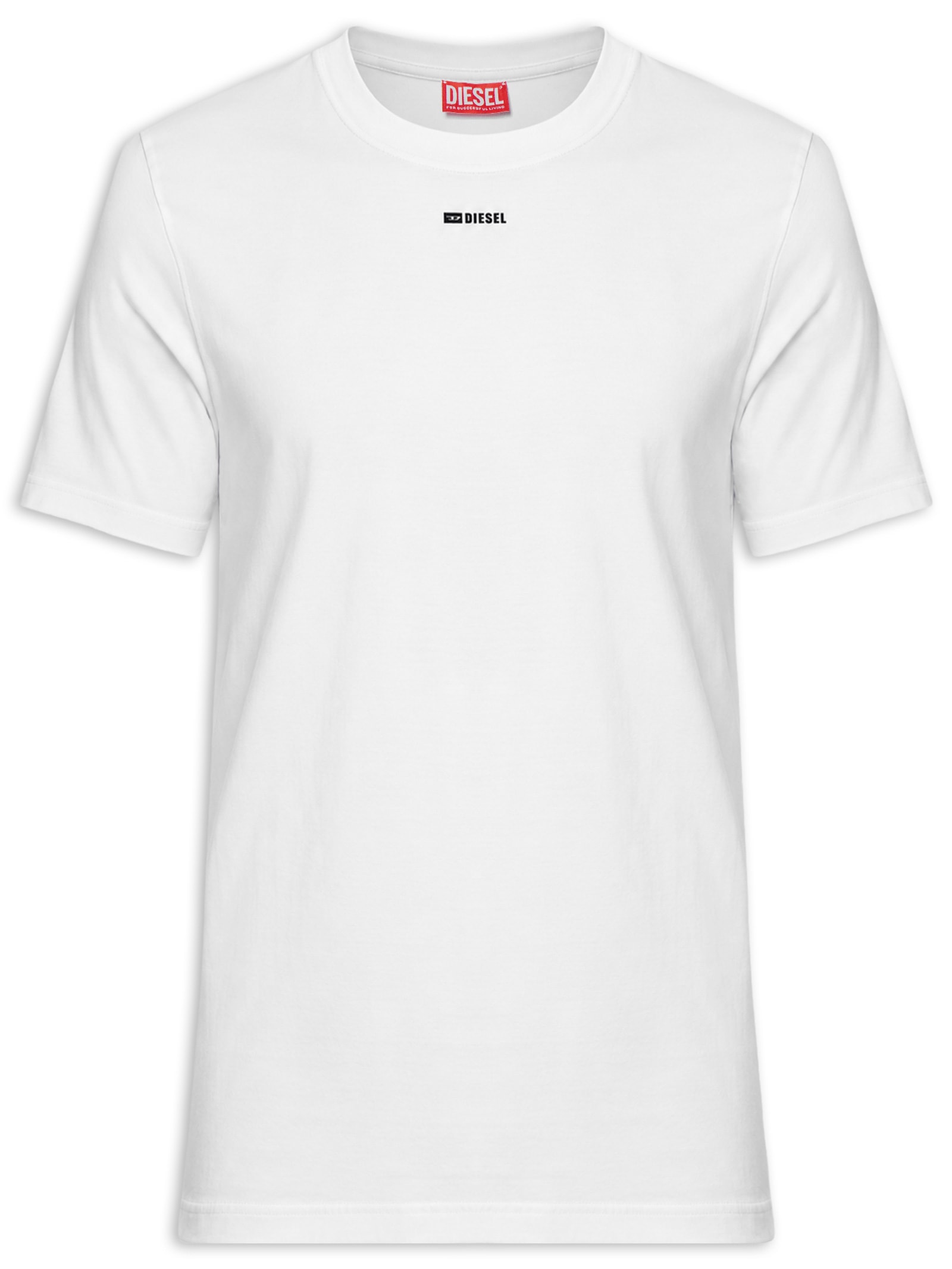Camiseta Masculina T-Adjust-V6 Branco Diesel