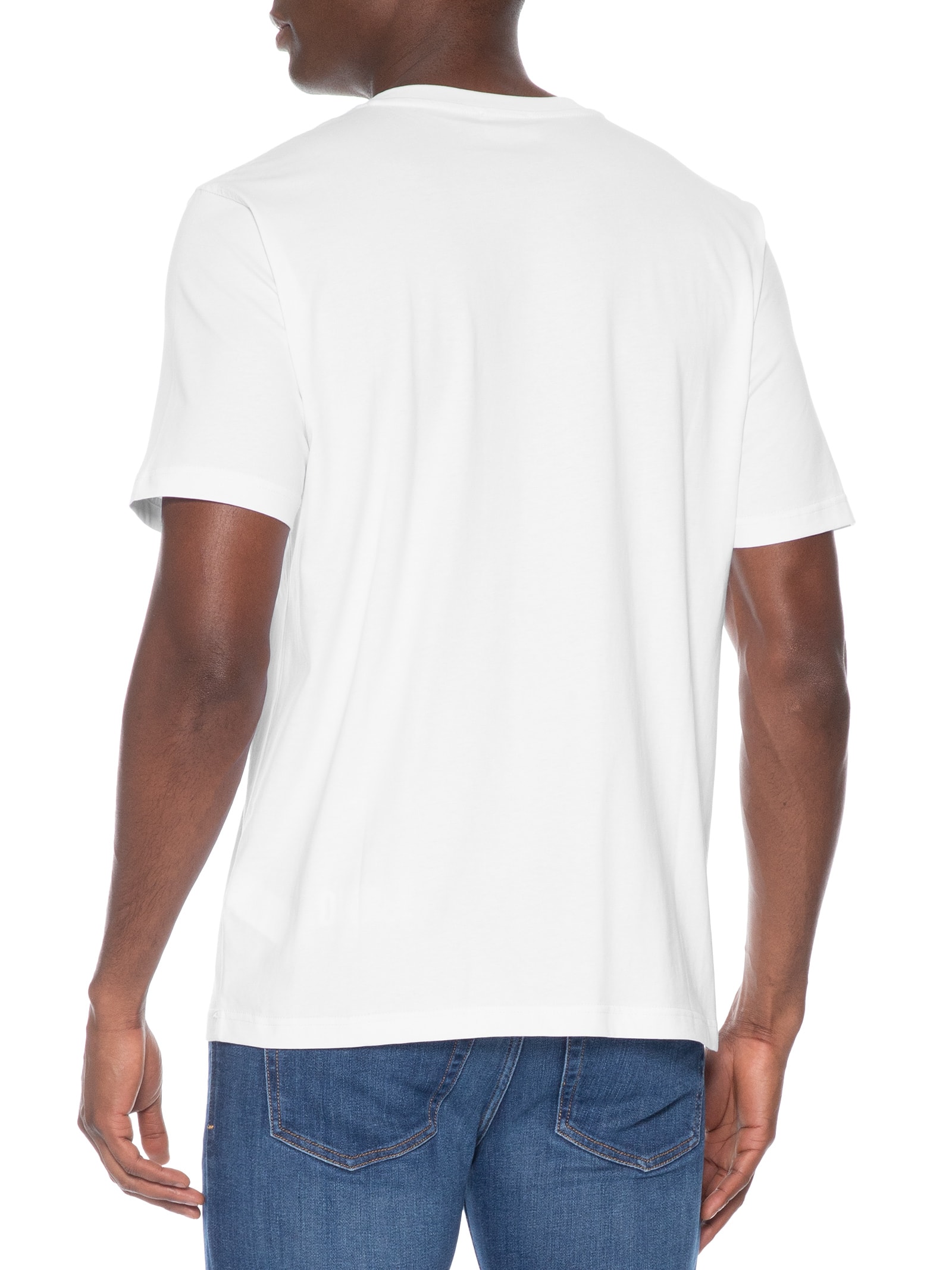 Camiseta Masculina T-Adjust-V6 Branco Diesel