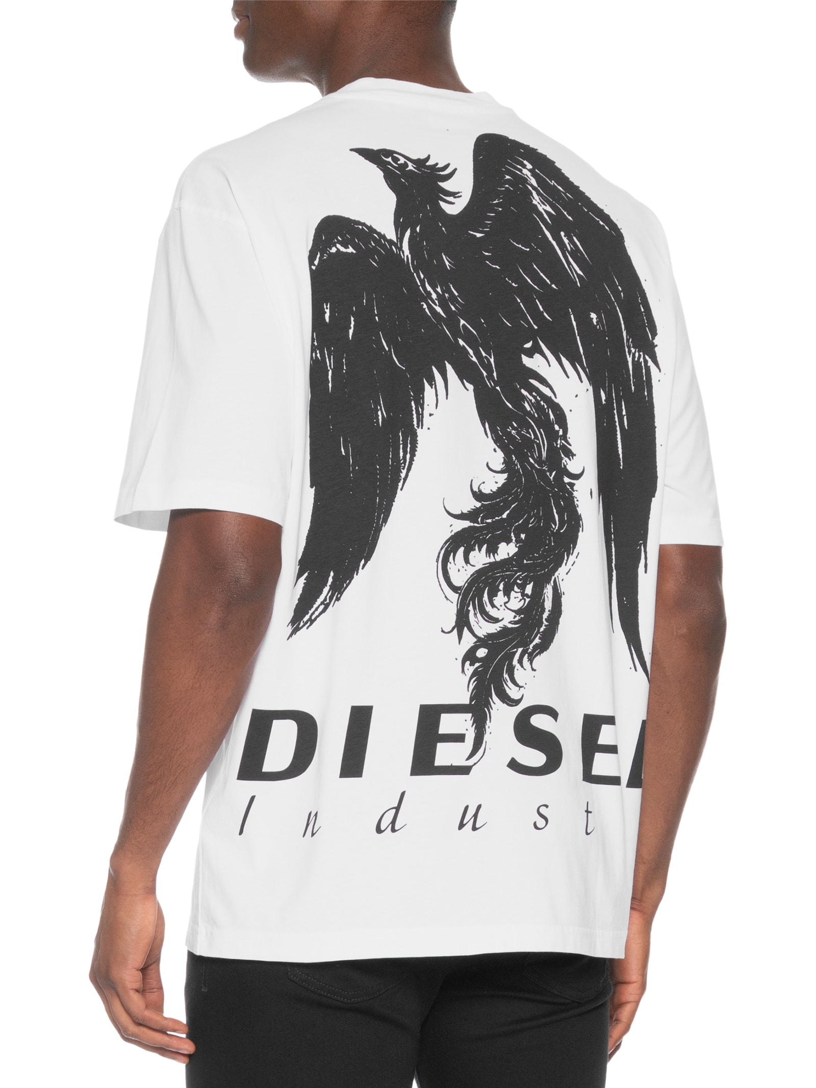 Camiseta Masculina T-Boggy-V3 Branco Diesel