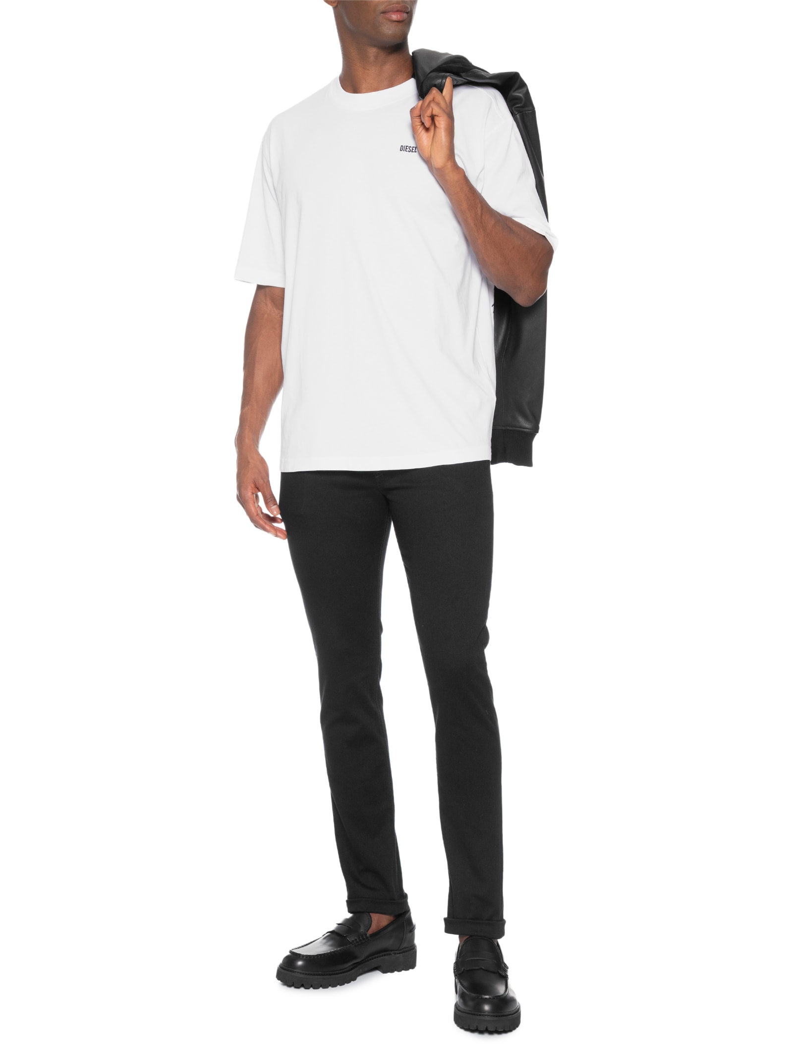 Camiseta Masculina T-Boggy-V3 Branco Diesel