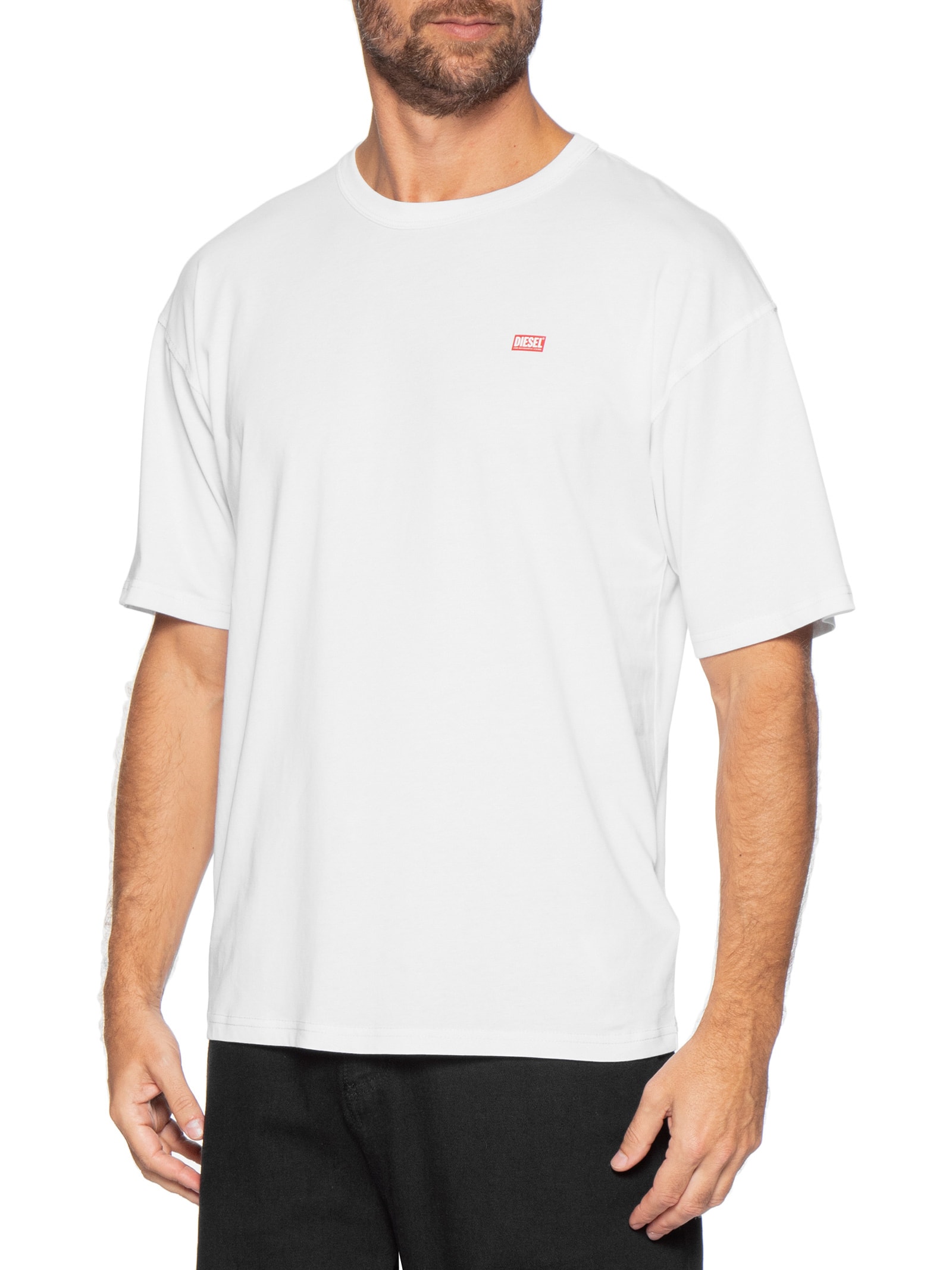 Camiseta Masculina T- box Branco Diesel