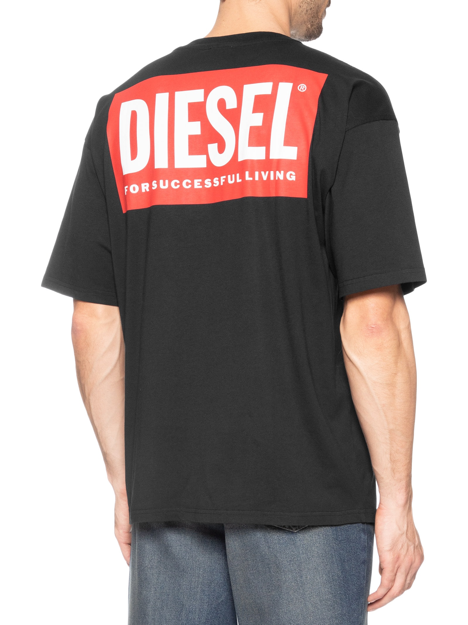 Camiseta Masculina T-Boxt-Bisk Preto Diesel