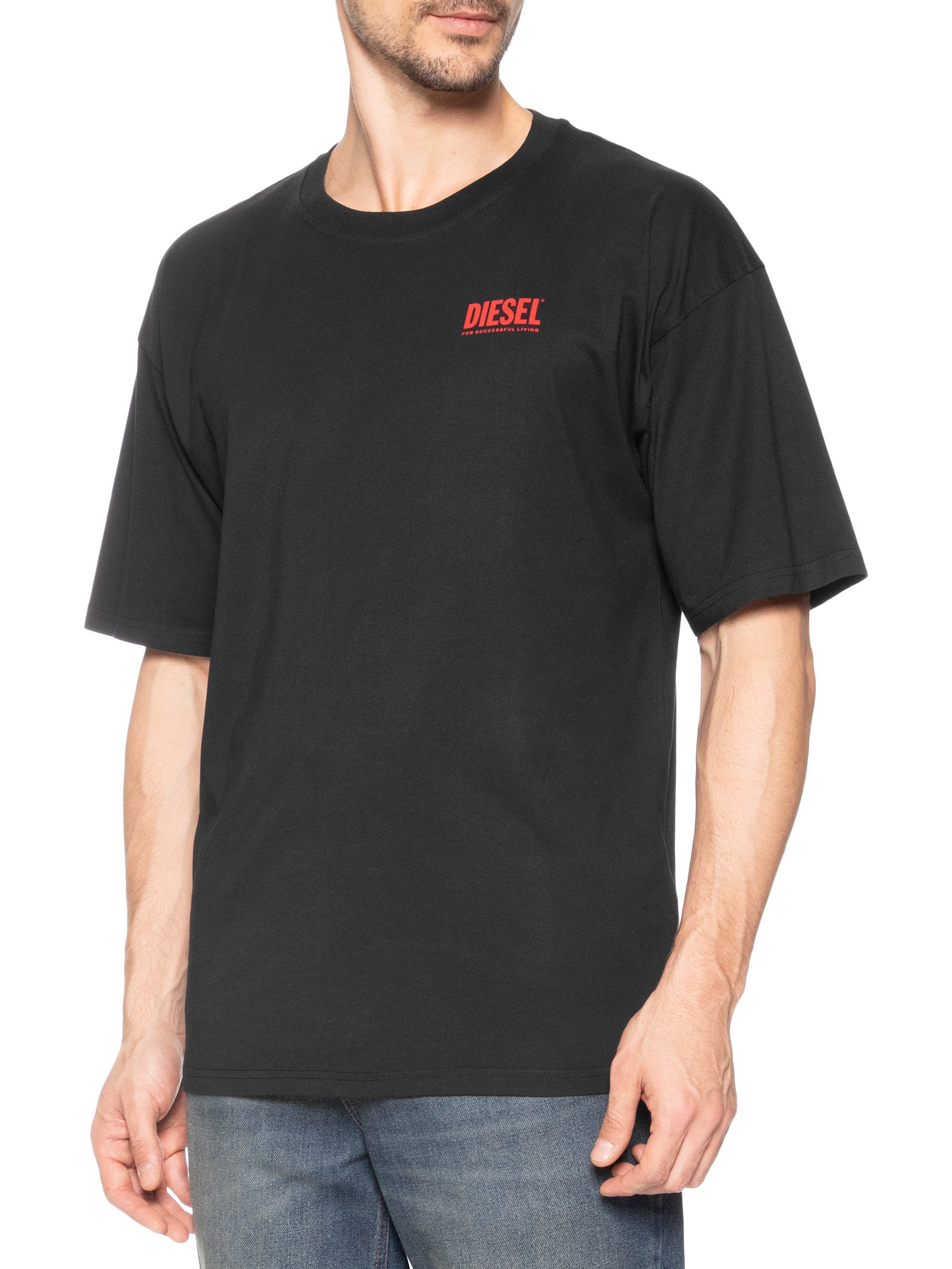 Camiseta Masculina T-Boxt-Bisk Preto Diesel
