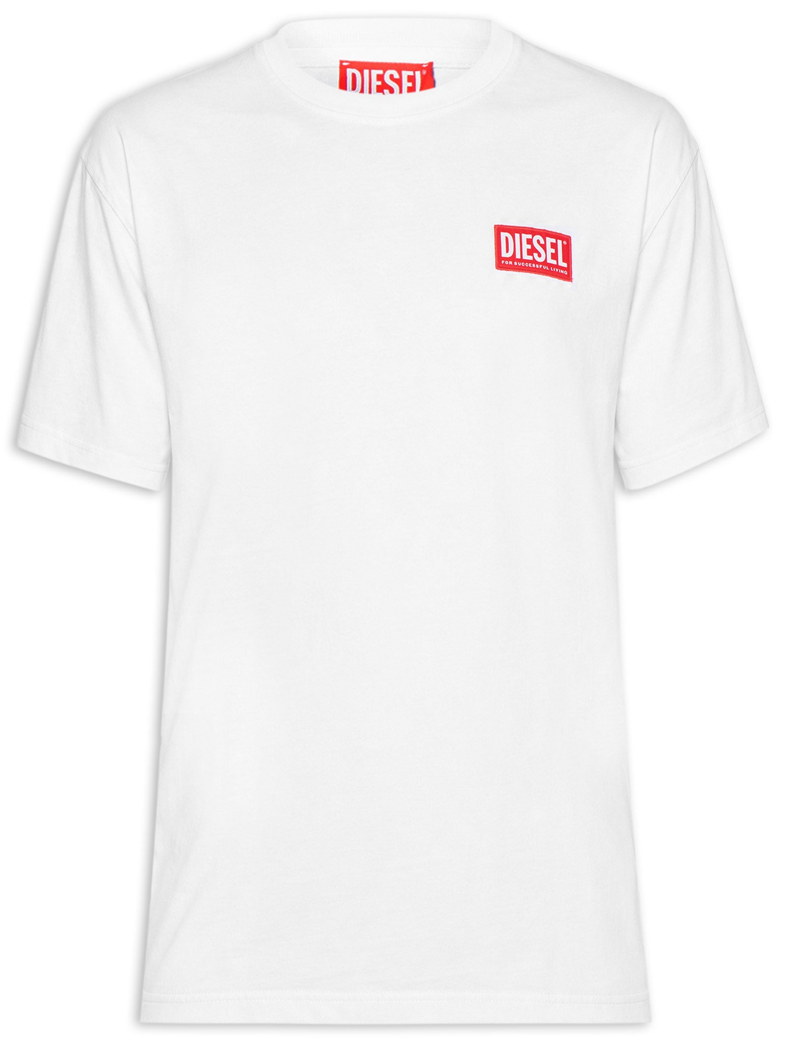 Camiseta Masculina T-Boxt-Lab Branco Diesel