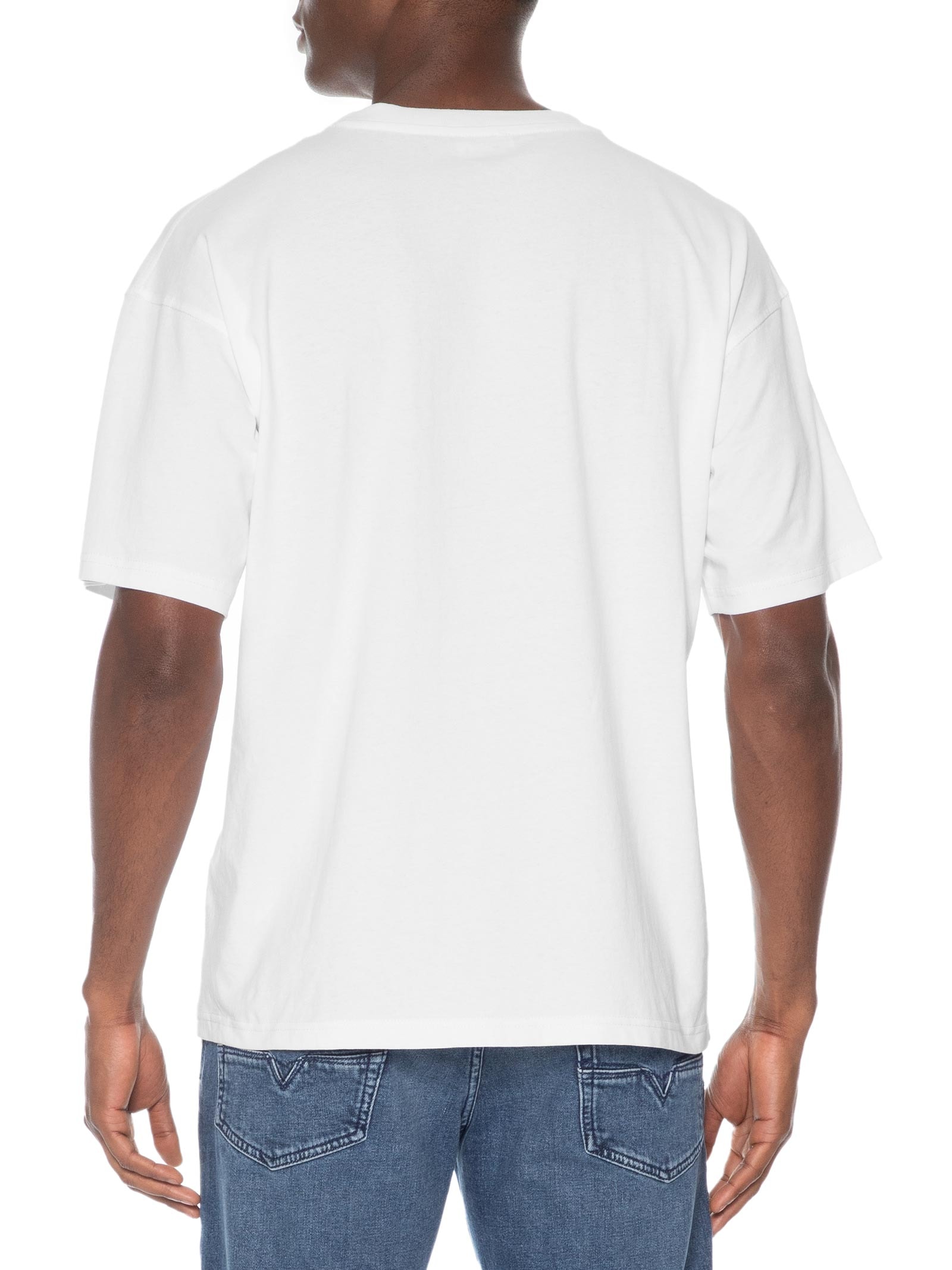 Camiseta Masculina T-Boxt-Lab Branco Diesel