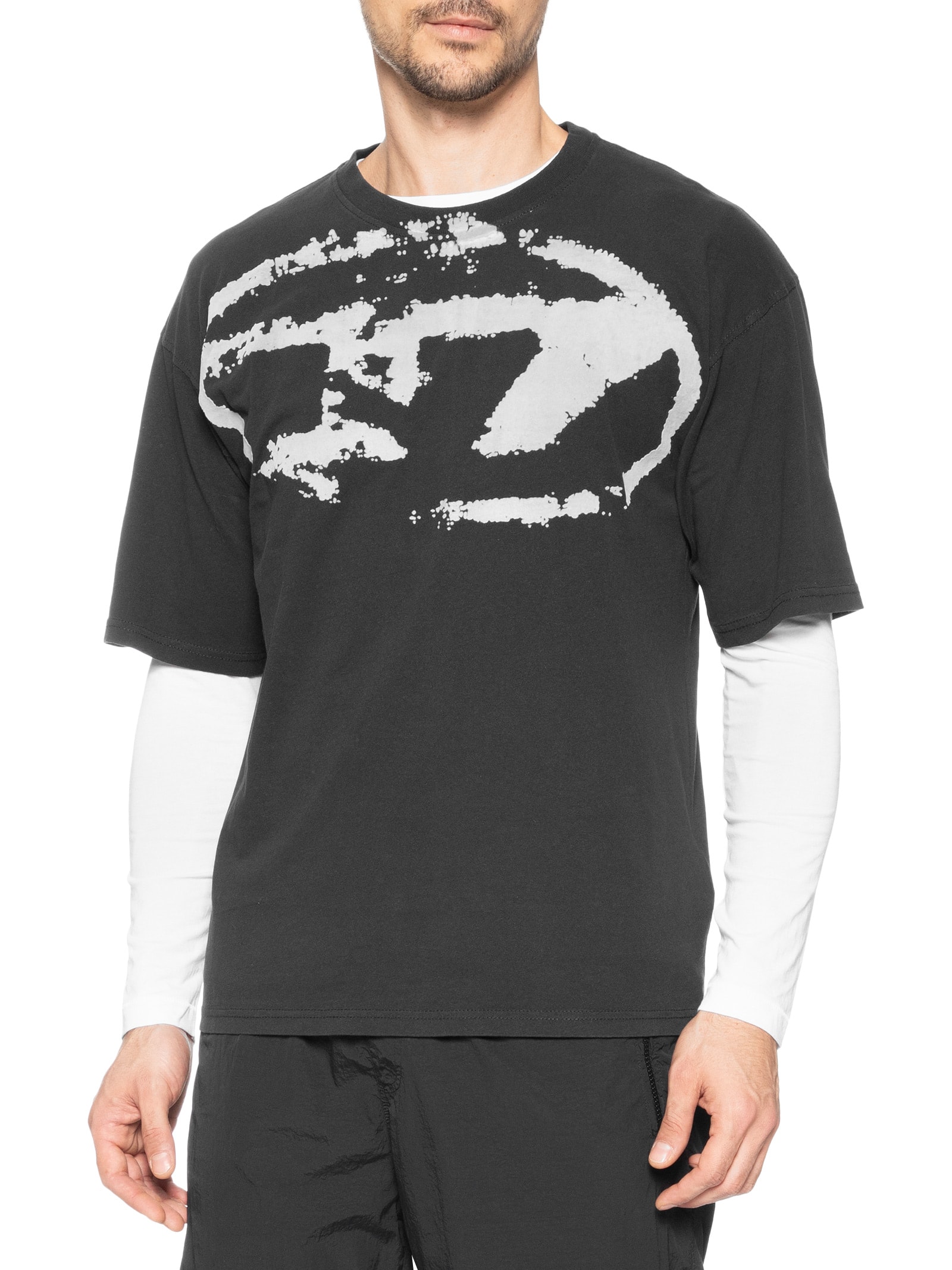 Camiseta Masculina T-Boxt-N14 Preto Diesel