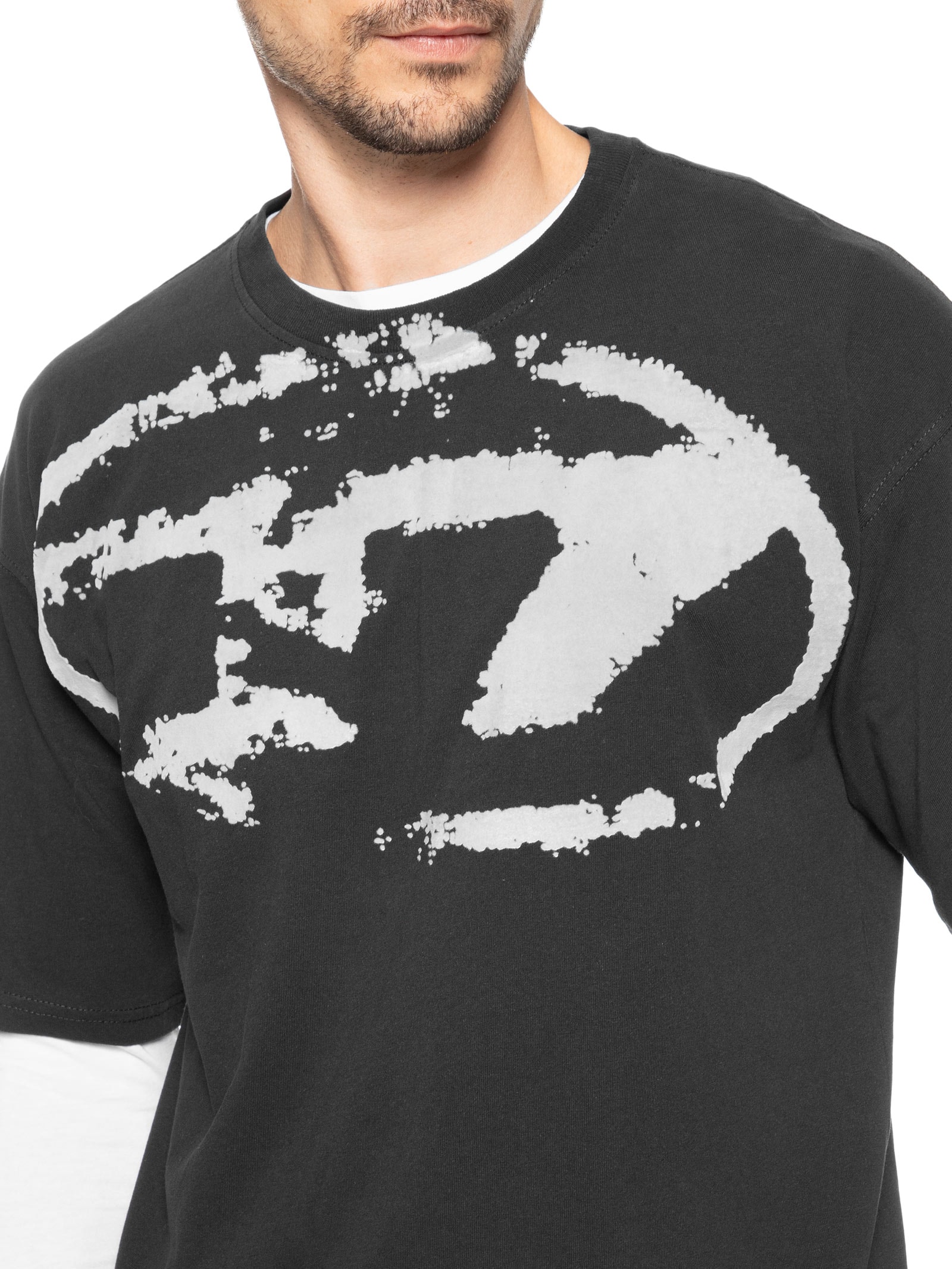 Camiseta Masculina T-Boxt-N14 Preto Diesel