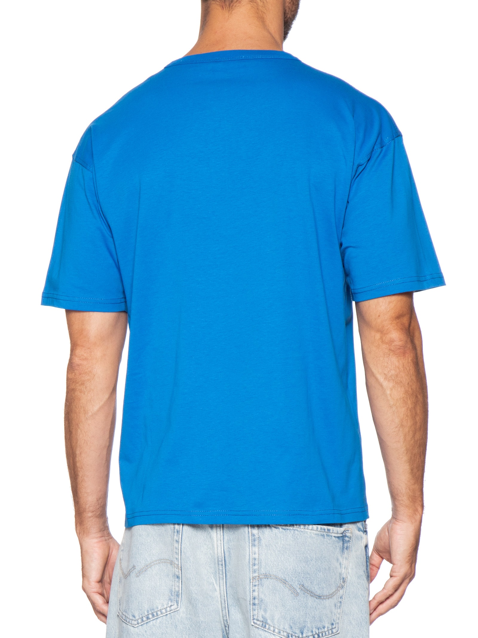 Camiseta Masculina T-Boxt-R30 Maglietta Azul Diesel