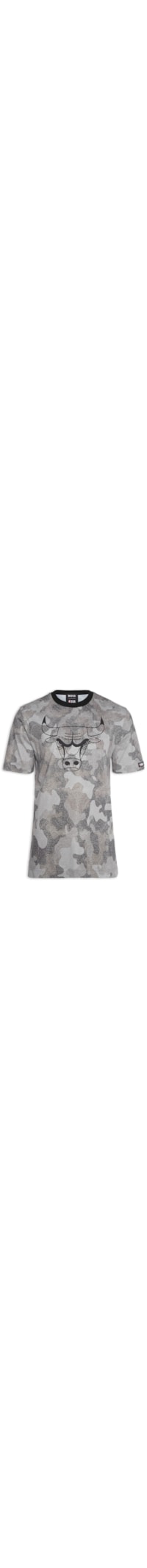 Camiseta Masculina T Camo Nba - Preto