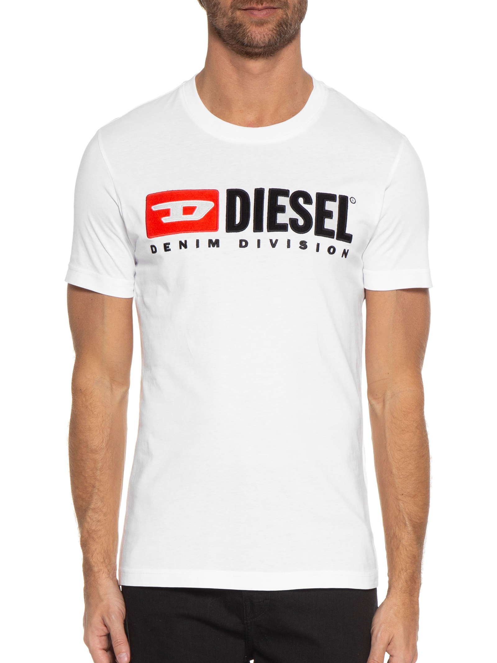 Camiseta Masculina T-diegor-div Branco Diesel